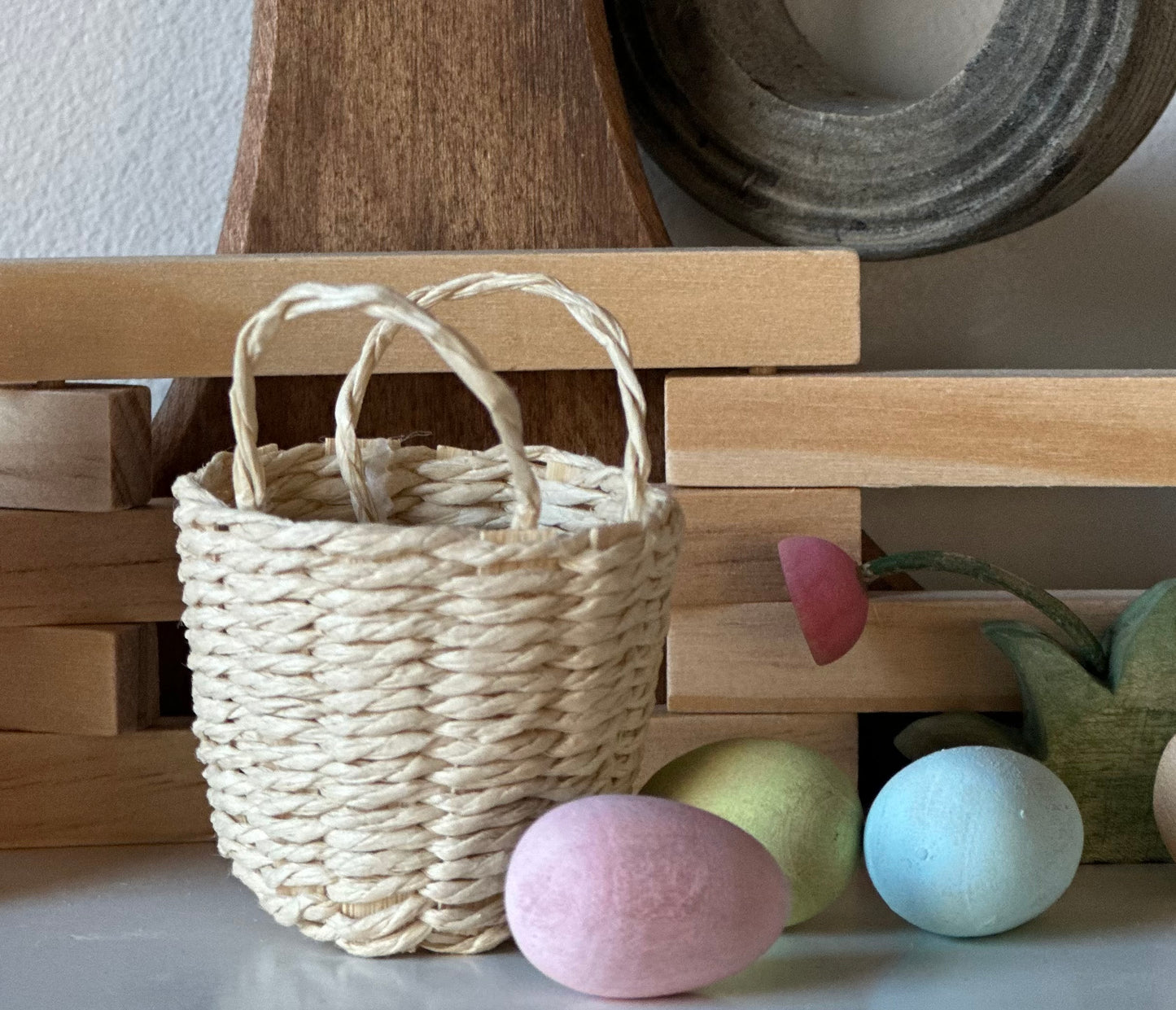 Basket with Eggs