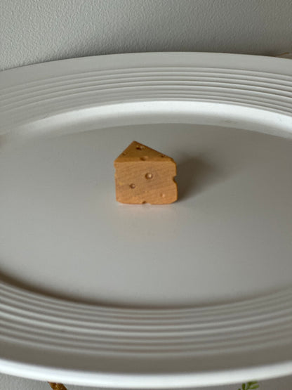 Wooden Cheese Wedge