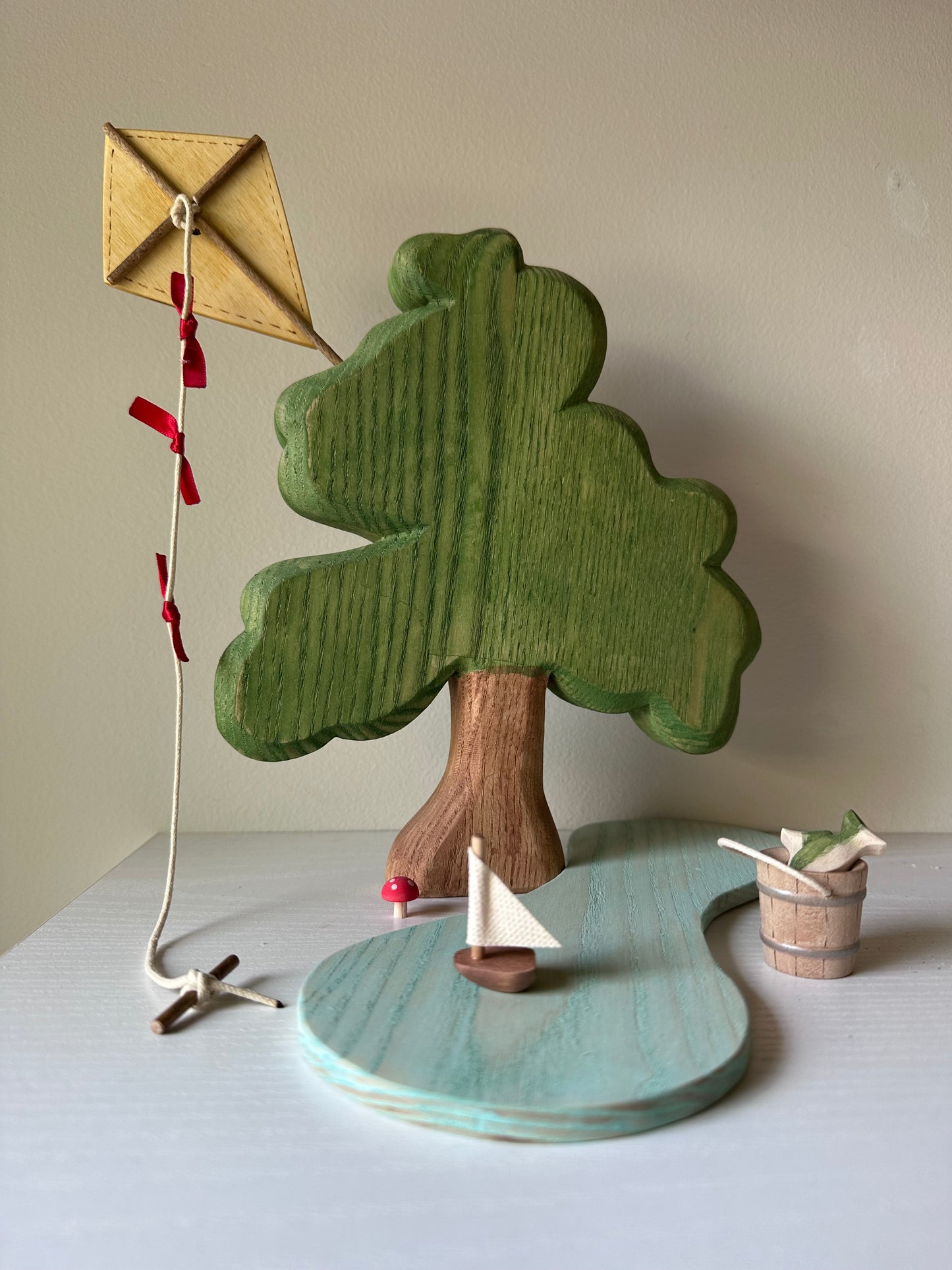 Water Plate with Sailboat