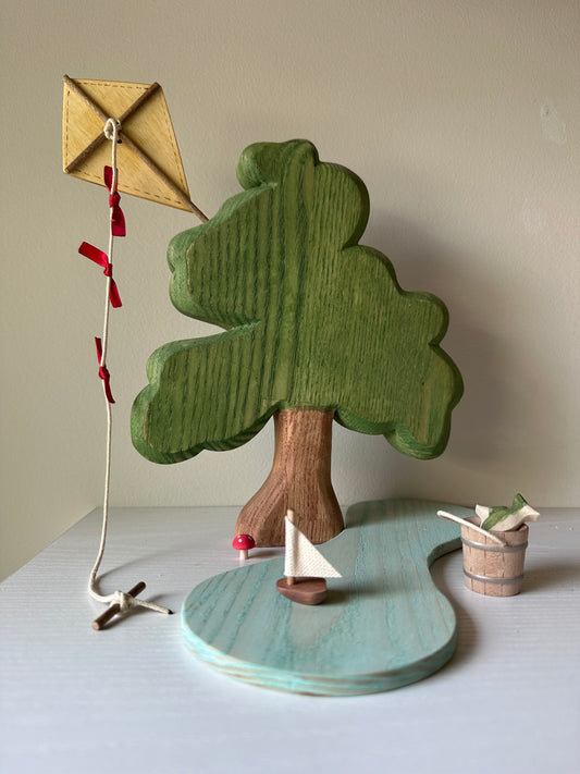 Water Plate with Sailboat